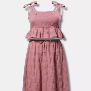 TORRID PEPLUM SKIRT SET -NWT